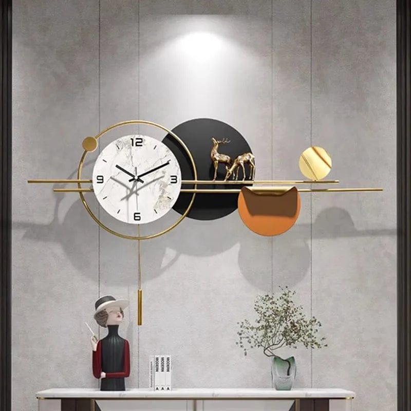Deer Design Wall Clock