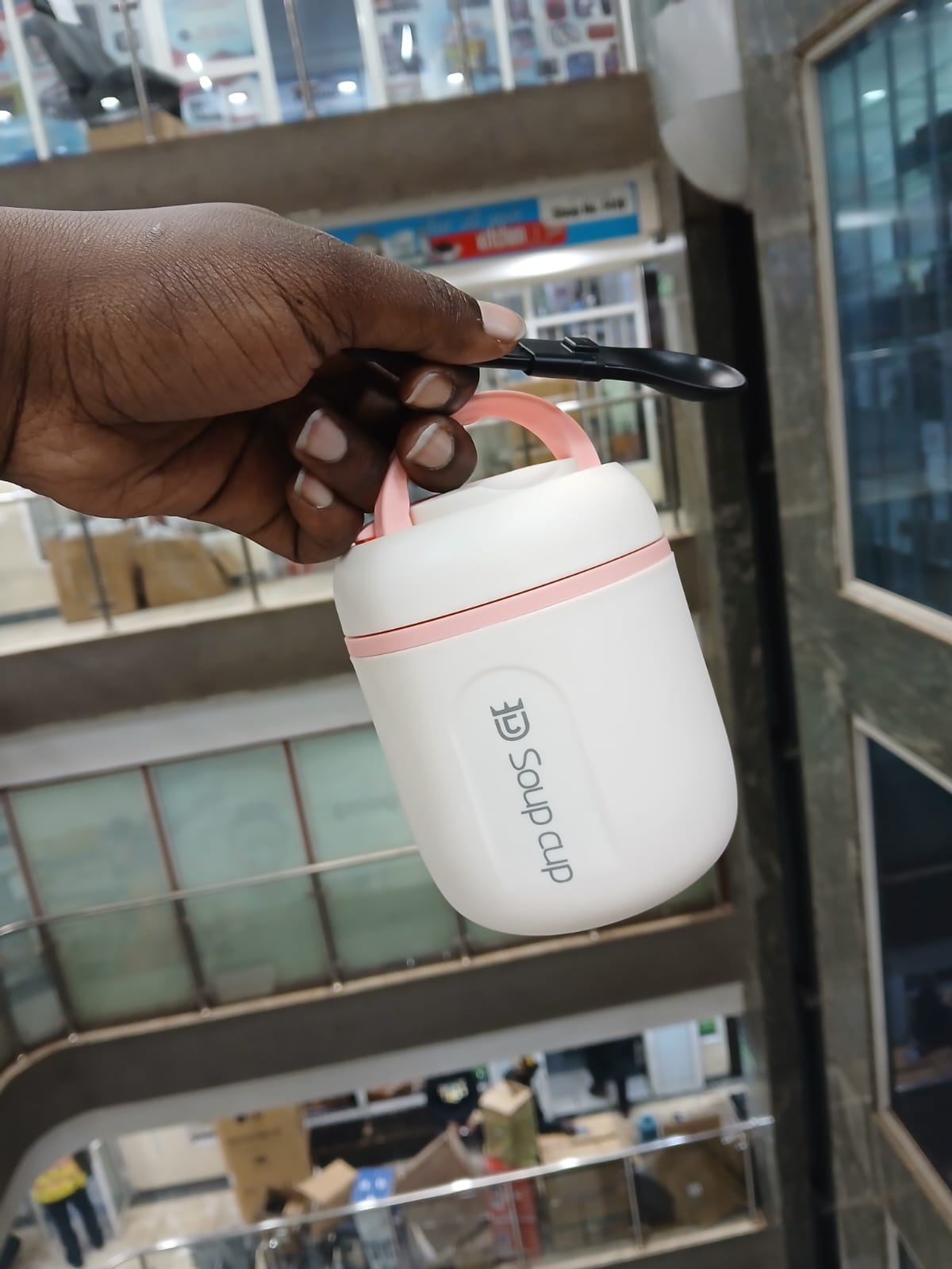 Portable breakfast mug
