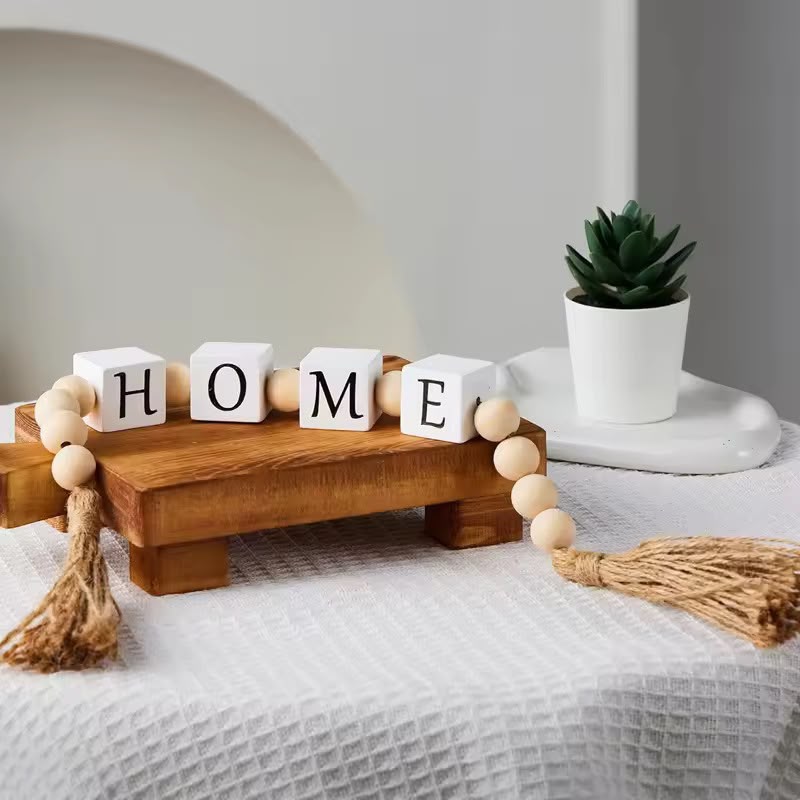 Natural-Color Bead + 12cm Tassel    60cm  ( HOME)