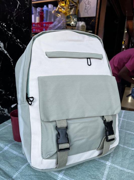 Simple school backpack