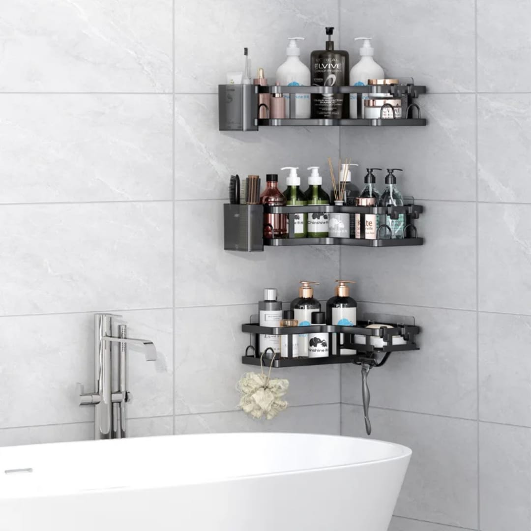 3pcs corner shelves