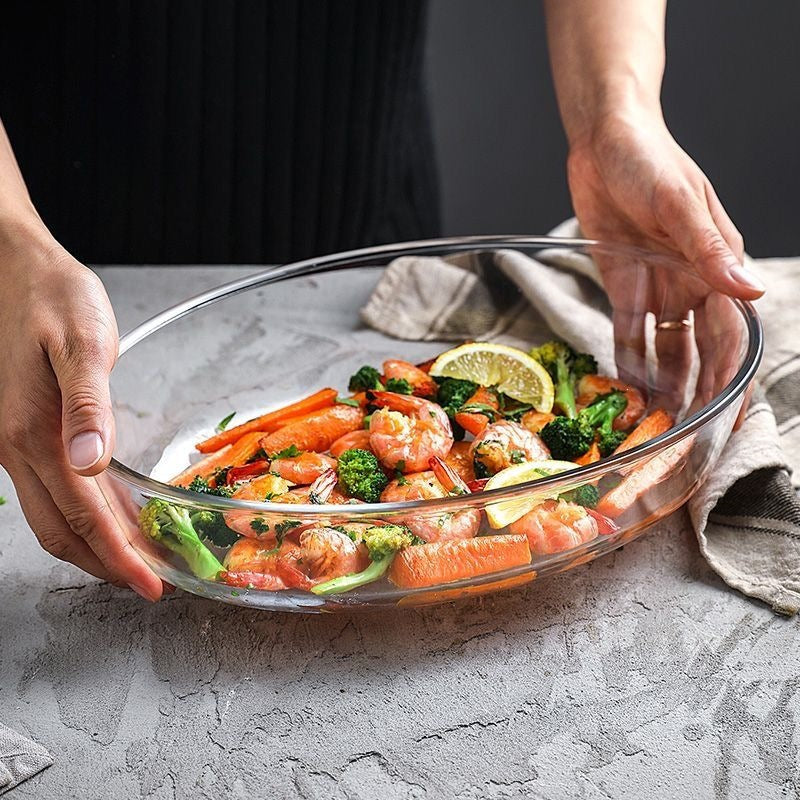 2pcs Oval baking trays