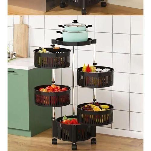 4-tier generic vegetable and fruit storage rack