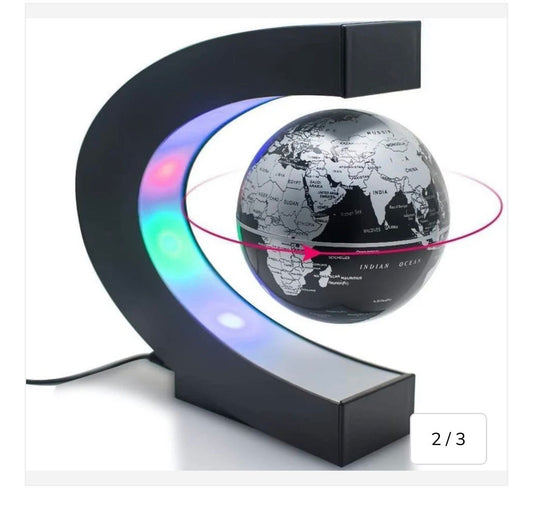 Magnetic Levitating Globe with LED Light