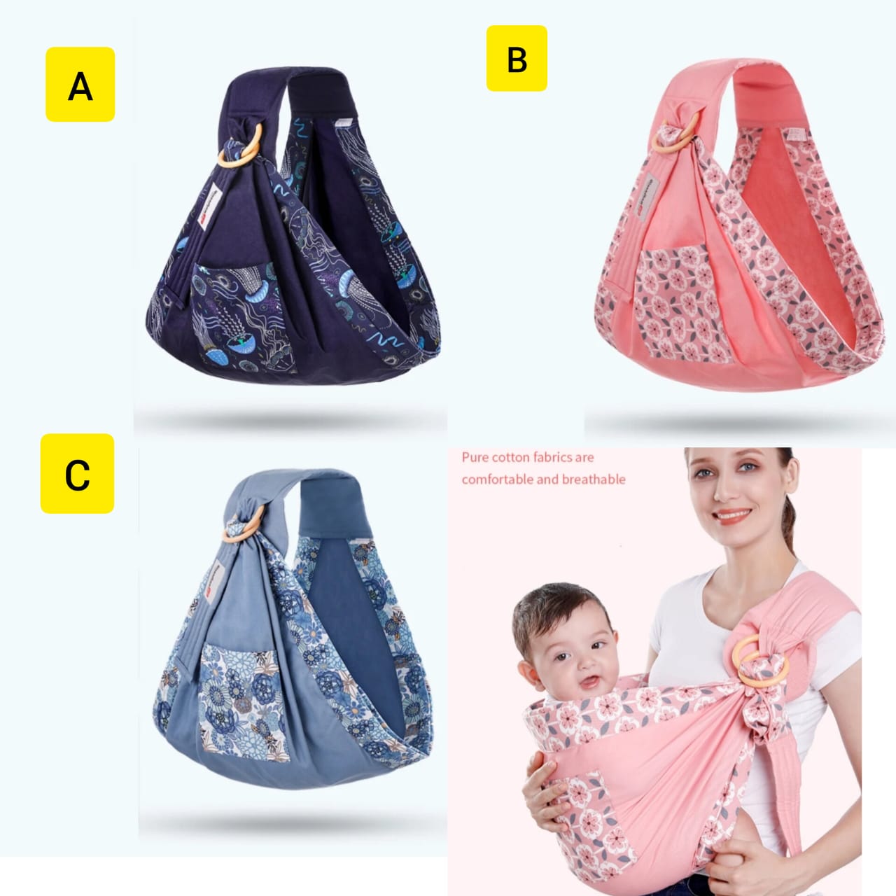 Baby sling carrier