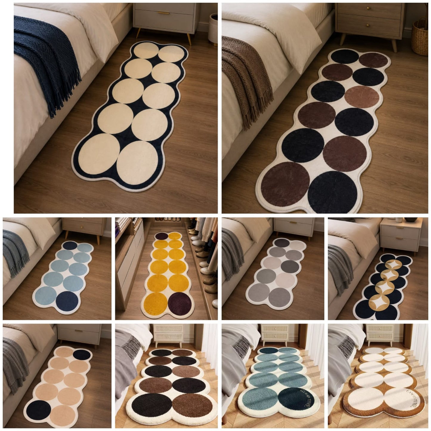 Soft Bedside Runner Mat