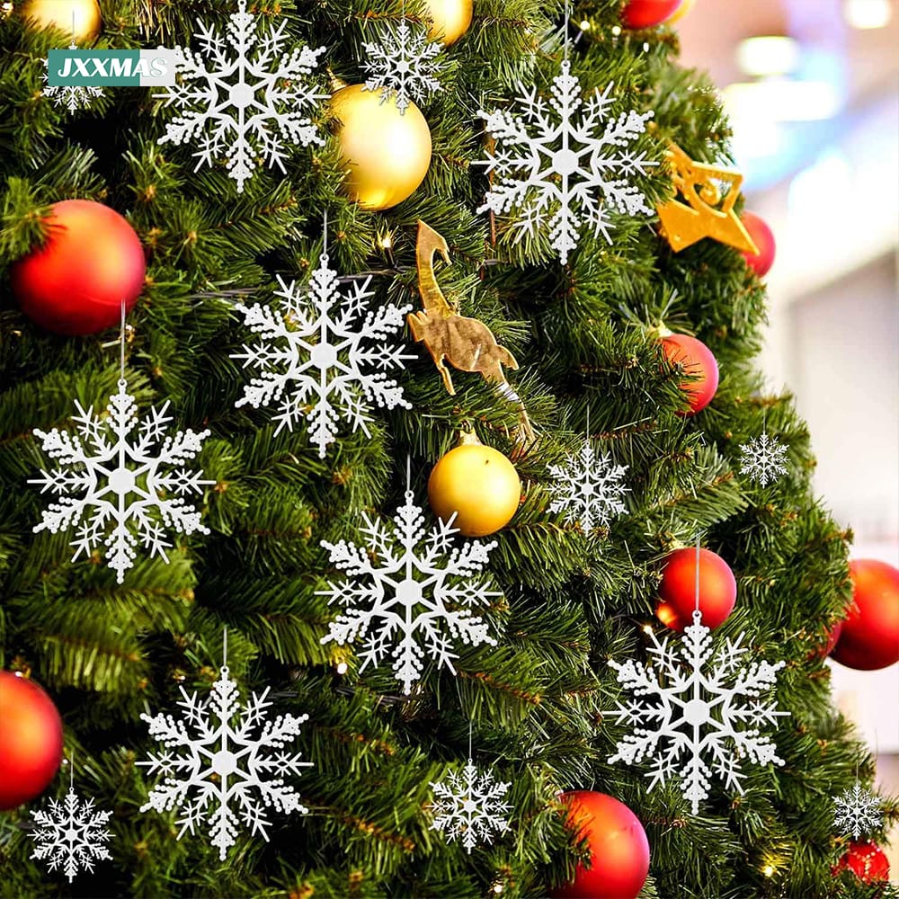Snowflake Deco 2pcs