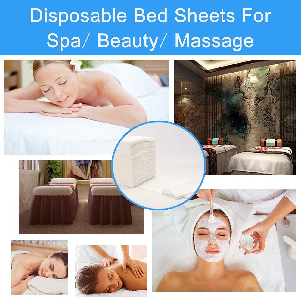 10 Pcs Disposable Bed Sheets