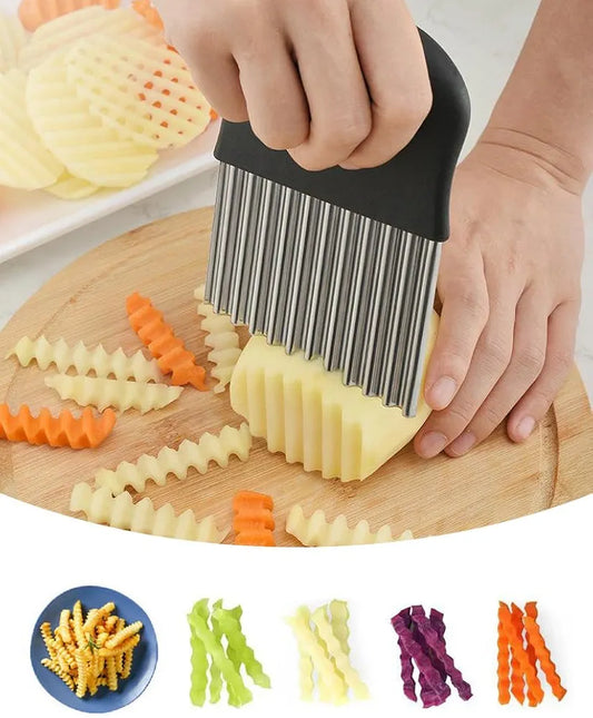Stainless Steel Crinkle Cutter