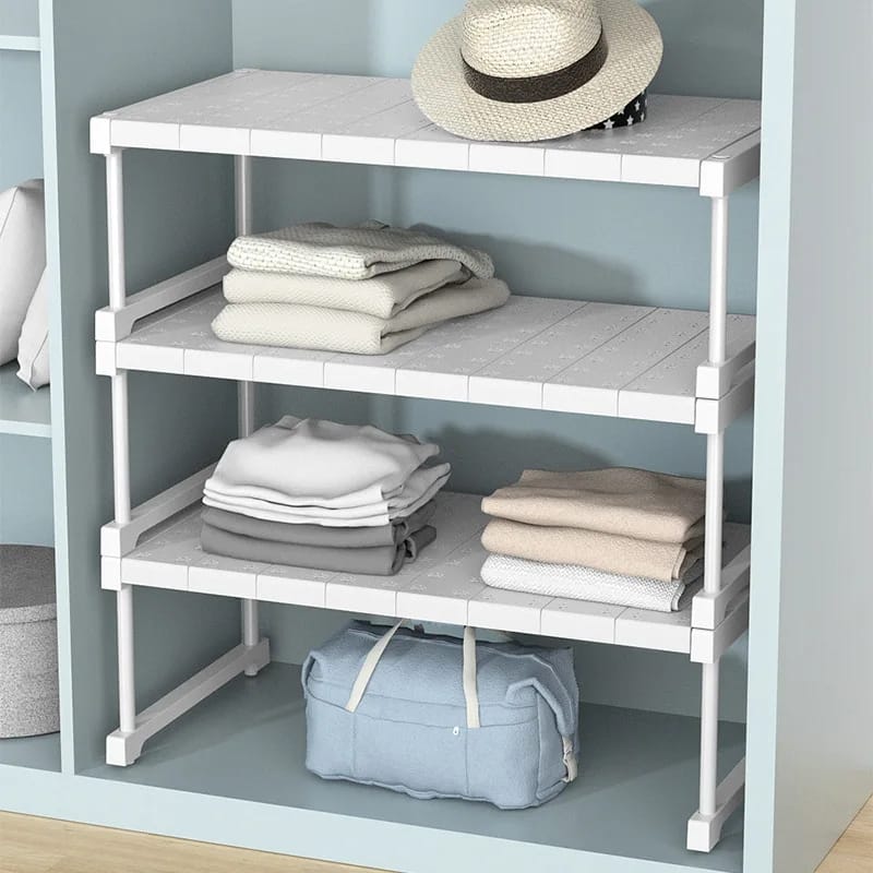 Multipurpose under the sink Organizer / Cabinet/ Wardrobe Partition