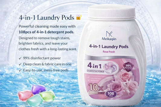 4-in-1 Laundry Pods 🧺