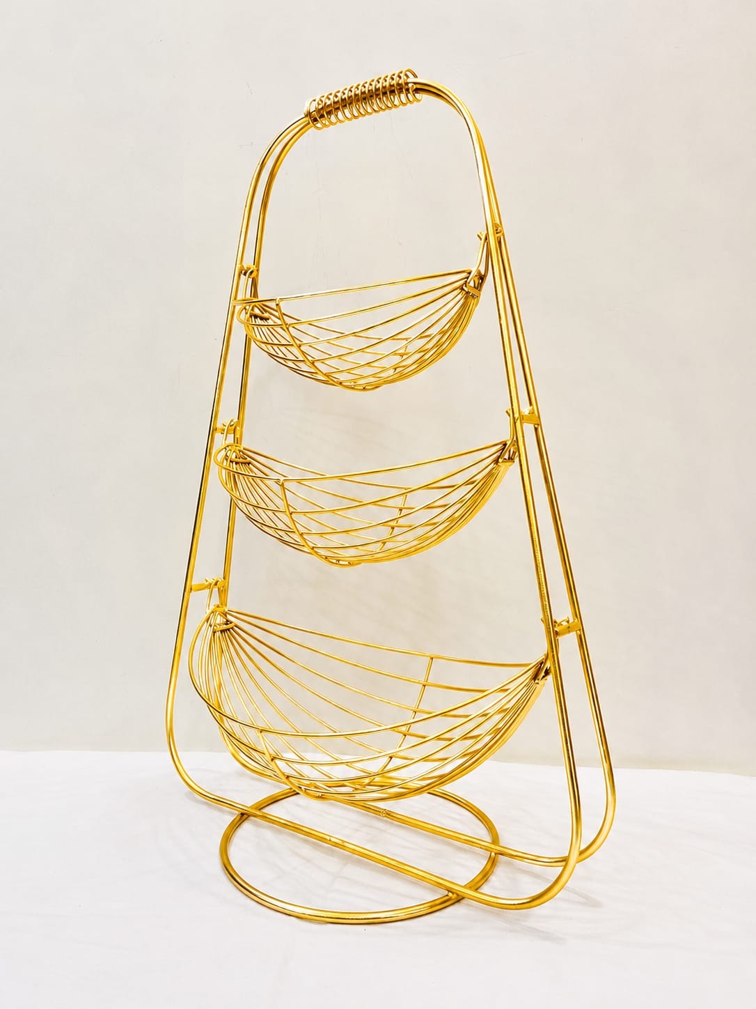 3tier Gold fruit rack