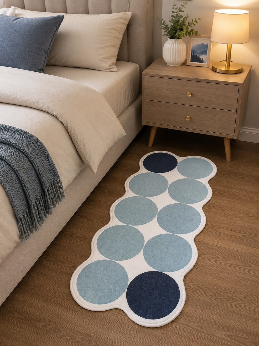 Soft Bedside Runner Mat