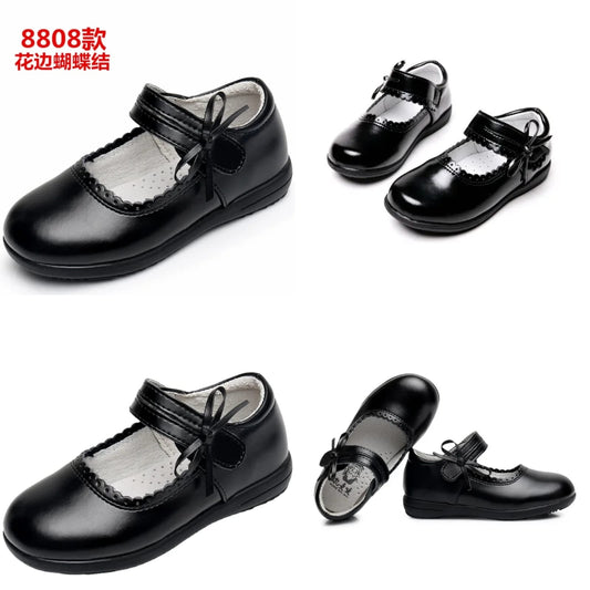 GIRLS HIGH QUALITY LEATHER SCHOOL SHOES
